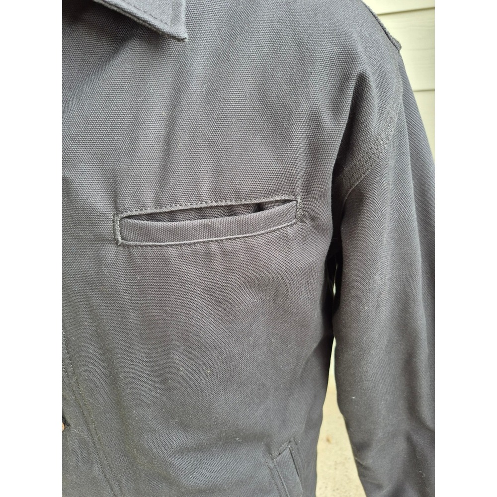 RPM West Quarter Century Collection Mens Gray Canvas Workwear Jacket Chore Large - Picture 5 of 14